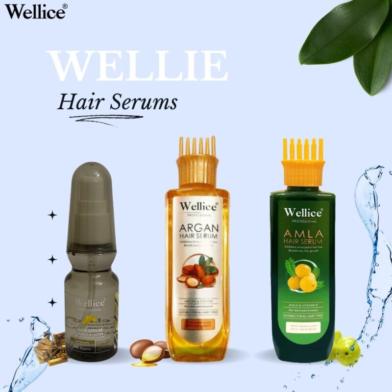 Wellice hair serum collection