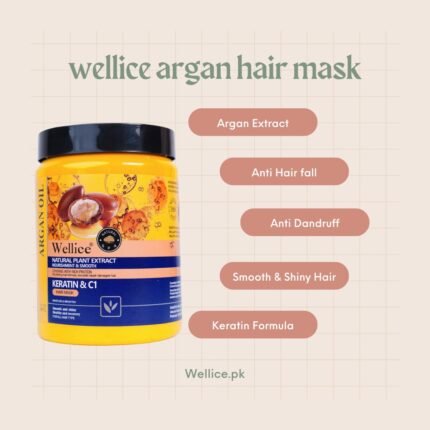 wellice argan hair mask