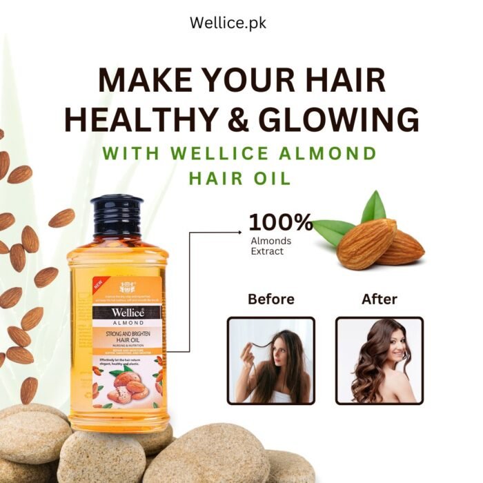 Best Wellice Almond Hair Oil