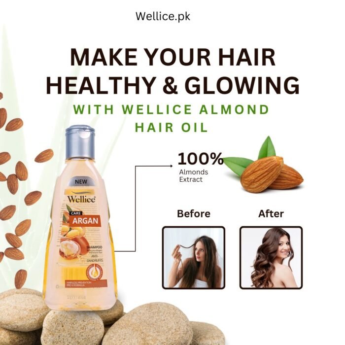 Best Wellice Argan hair oil shampoo