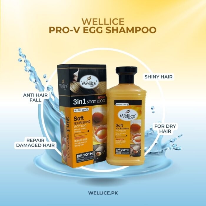 Wellice PRO-V Egg Shampoo (400g)