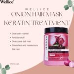 Wellice Onion Hair Mask Keratin Treatment