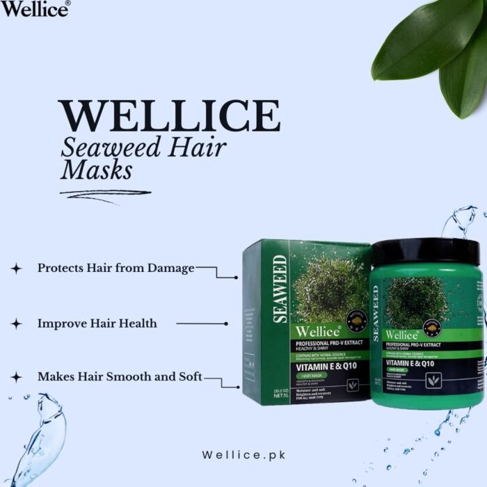 Wellice Seaweed Hair Masks