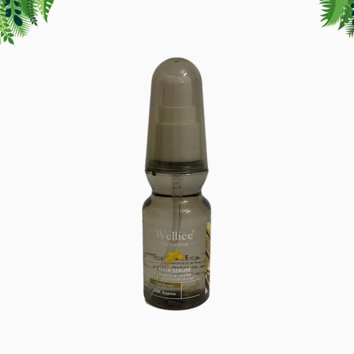 Wellice 24K Gold Keratin Hair Serum