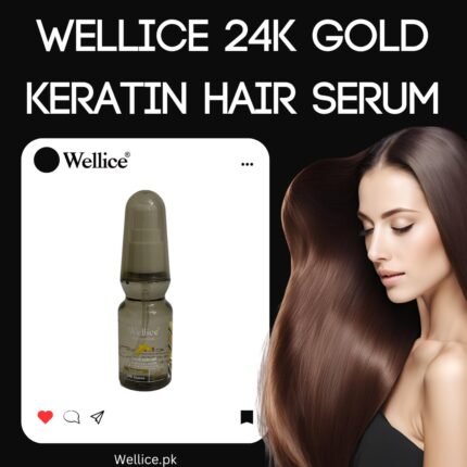 Wellice 24K Gold Keratin Hair Serum
