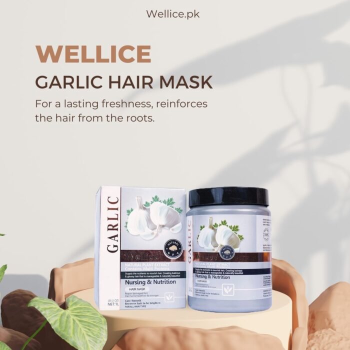 Original Wellice Garlic Hair Mask
