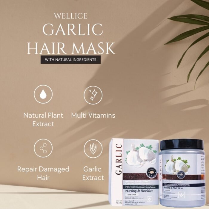 Best Wellice Garlic Hair Mask