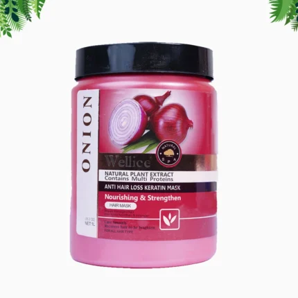 Wellice Onion Hair Mask Keratin Treatment