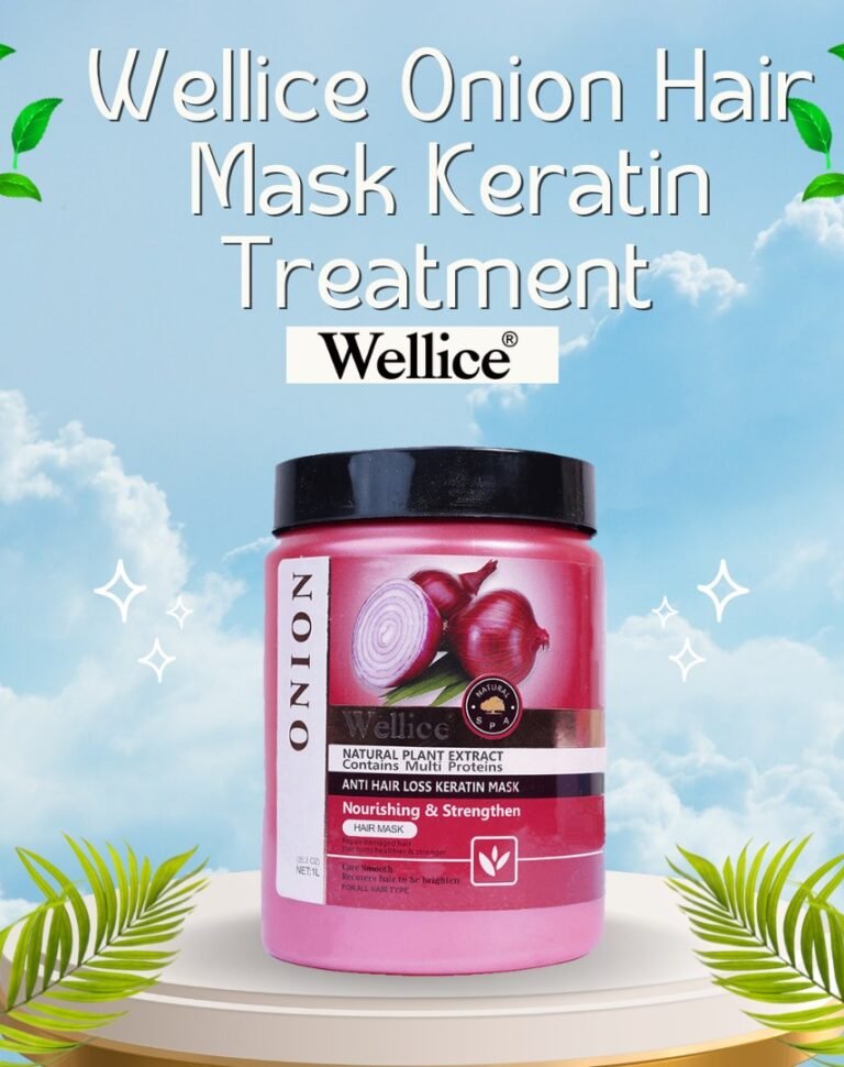 Wellice Onion Hair Mask Keratin Treatment