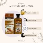 Wellice Anti-Dandruff Almond Shampoo