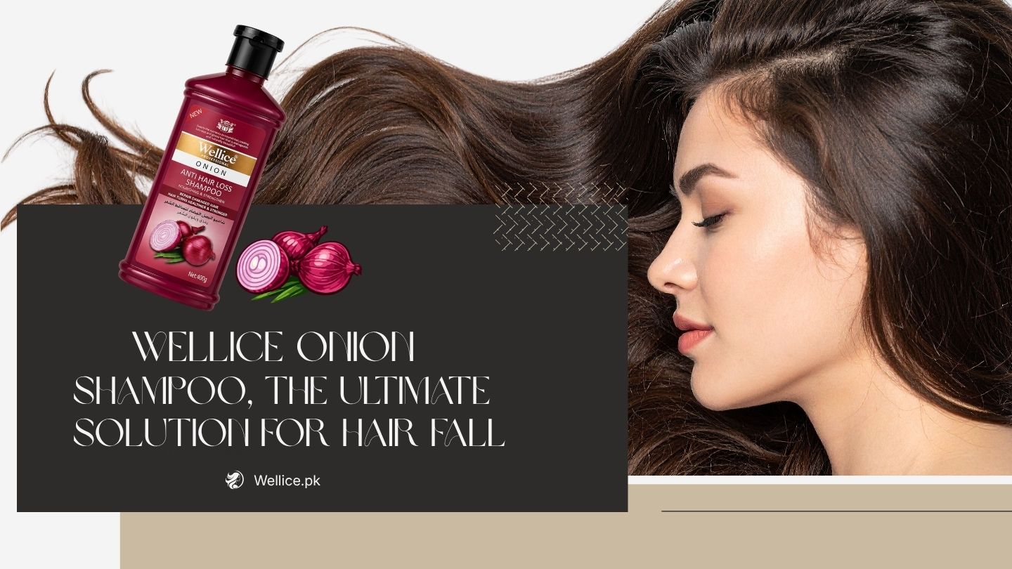 Wellice onion shampoo Banner