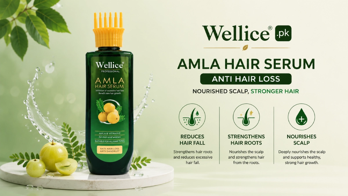 How to use Wellice Amla Hair Serum for healthy and smooth hair