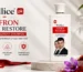 Wellice Anti Dandruff Hair Restore Saffron Shampoo for dandruff-free and healthy hair