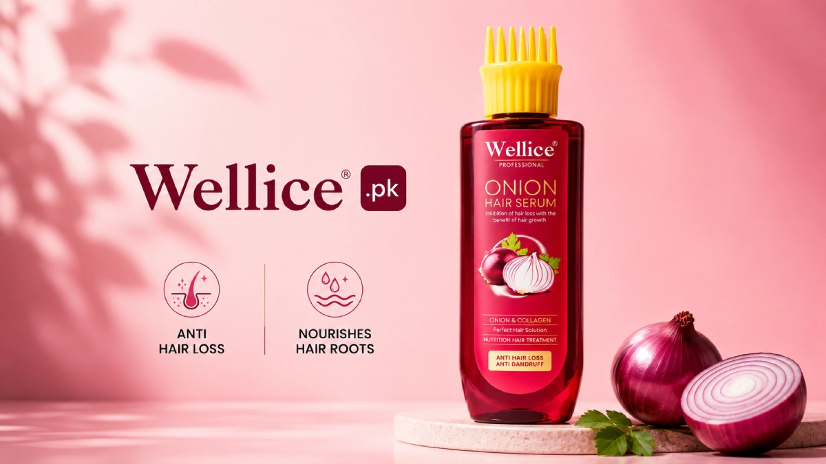 How to use Wellice Onion VIP Hair Serum Anti Hair Loss 200ml for healthy hair