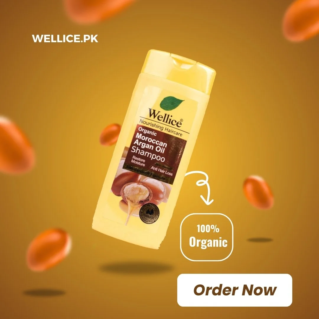 Wellice Moroccan Argan Oil Shampoo