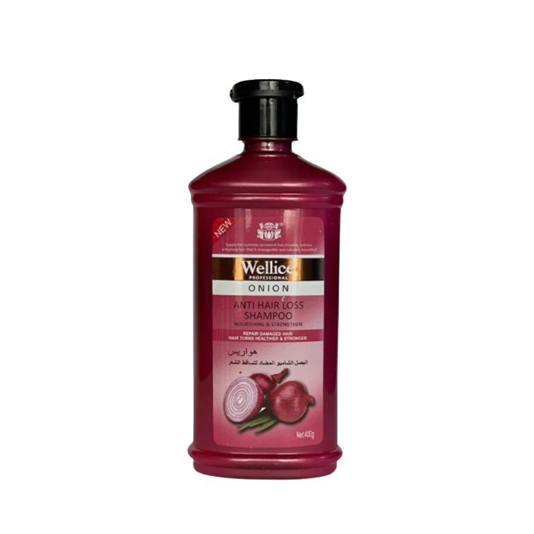 Wellice Onion Anti-Hair Loss Shampoo 400g