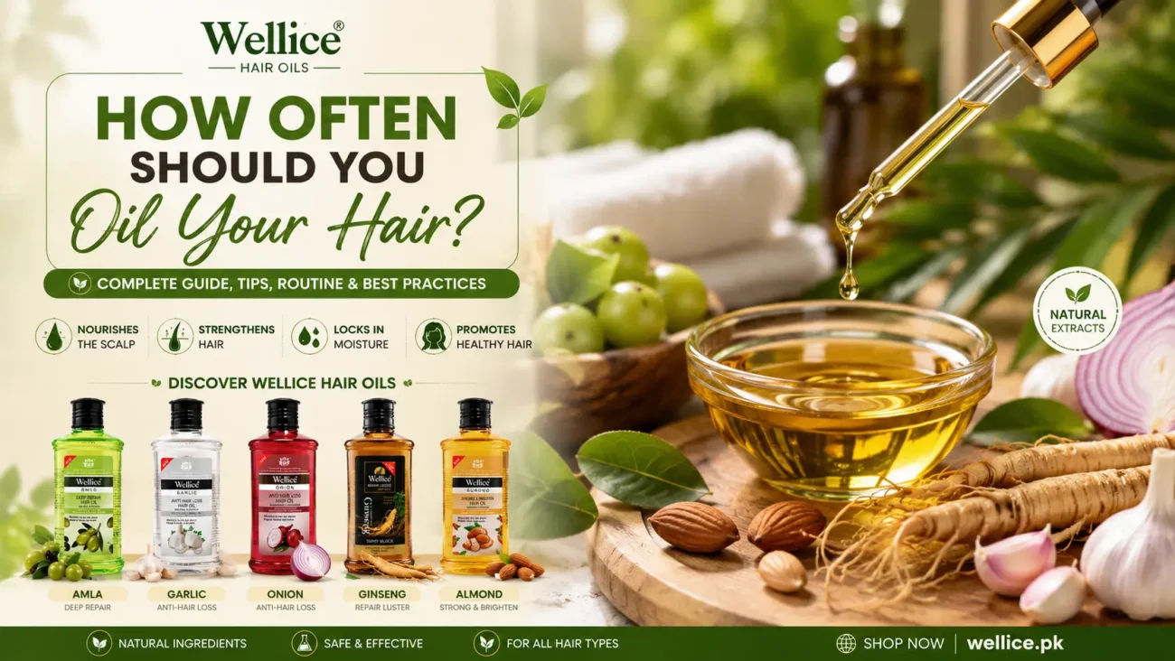 How to oil hair properly