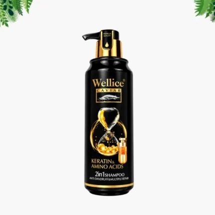 Wellice Caviar Keratin & Amino Acids 2-In-1 Shampoo 500ML
