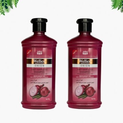 Wellice Onion Anti-Hair Loss Shampoo 2-Pack with 8% OFF