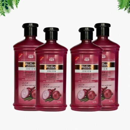 Wellice Onion Anti-Hair Loss Shampoo 4-Pack with 6% OFF