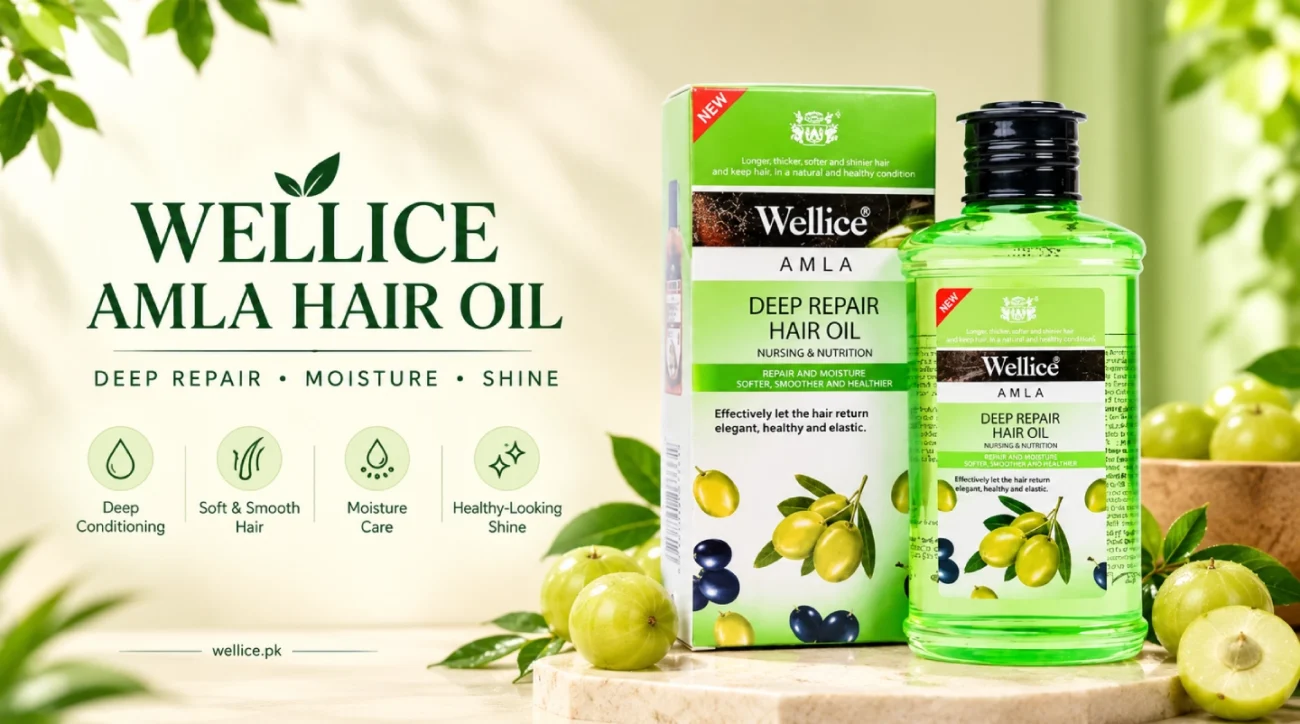 Wellice Amla Hair Oil Deep Repair and Moisture Treatment